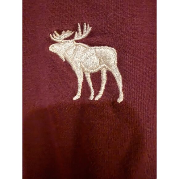 Abercrombie & Fitch Mens Medium Muscle Embroidered Long Sleeve Y2K - Picture 5 of 9